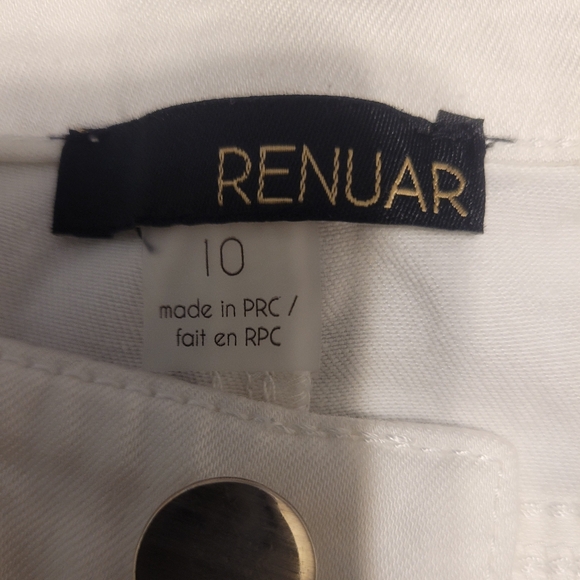 Renuar white ankle pants - Picture 2 of 9